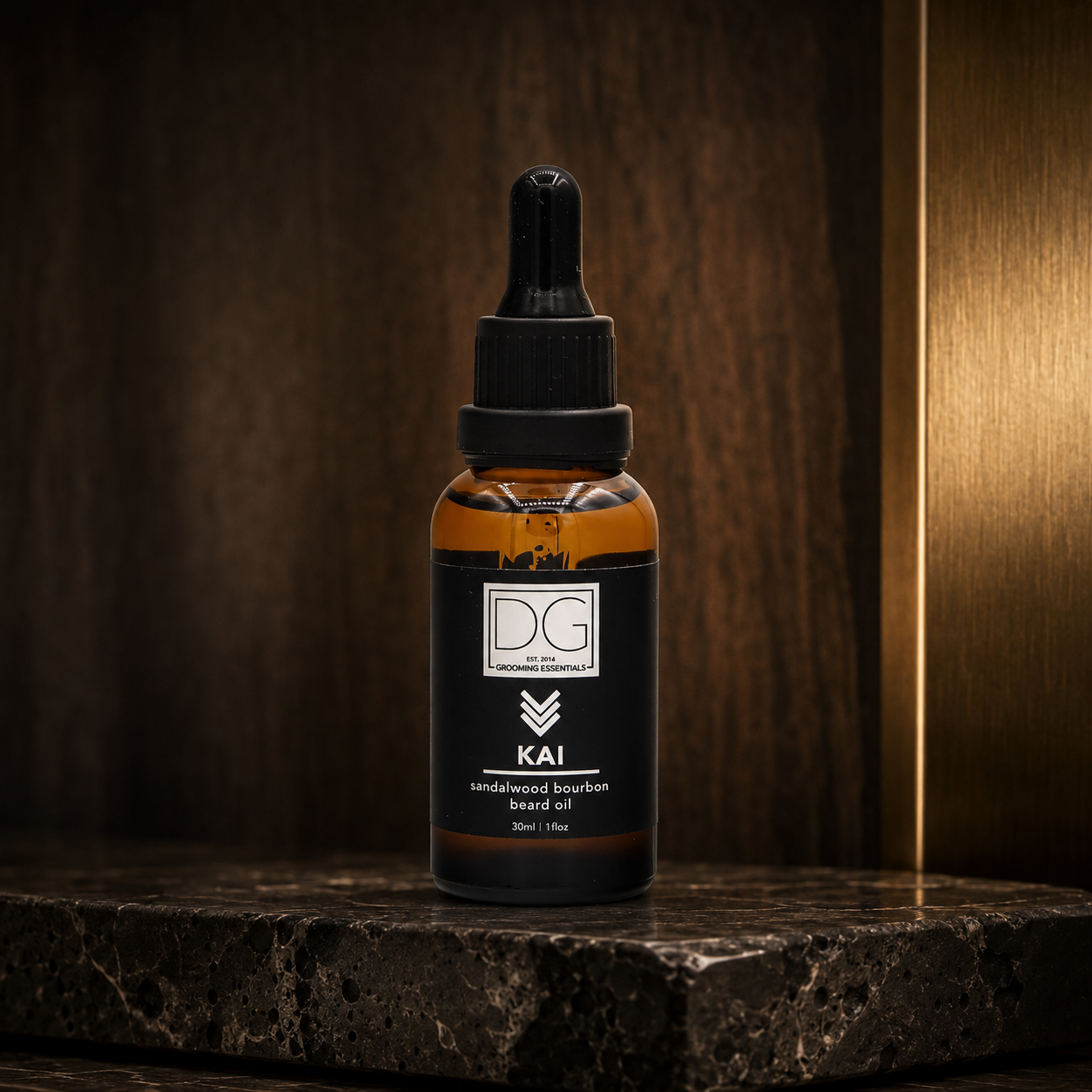 Kai Tobacco Sandalwood Bourbon Beard Oil