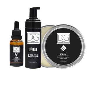 Distinguished Beard Package (Sandalwood Bourbon)